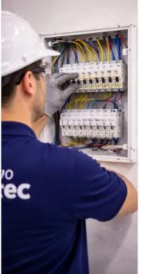 Instalação de quadro elétrico