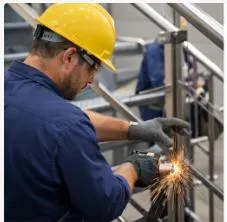 Manutenção de escada